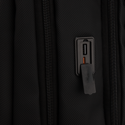 Alpha 25L Black Laptop Backpack