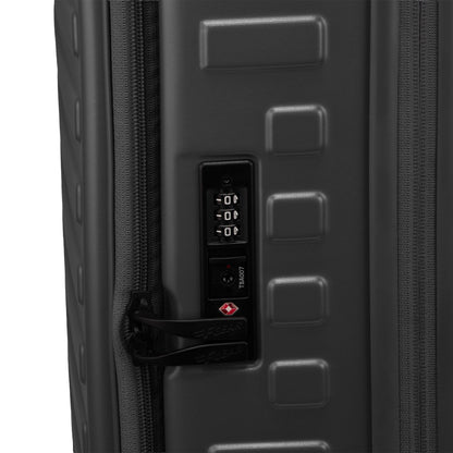 Windsor Steel Grey 68 cms Medium Front Opening Trunk-Style Check-in Strolley with Expander