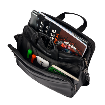 Hamilton 17L Black Office Bag