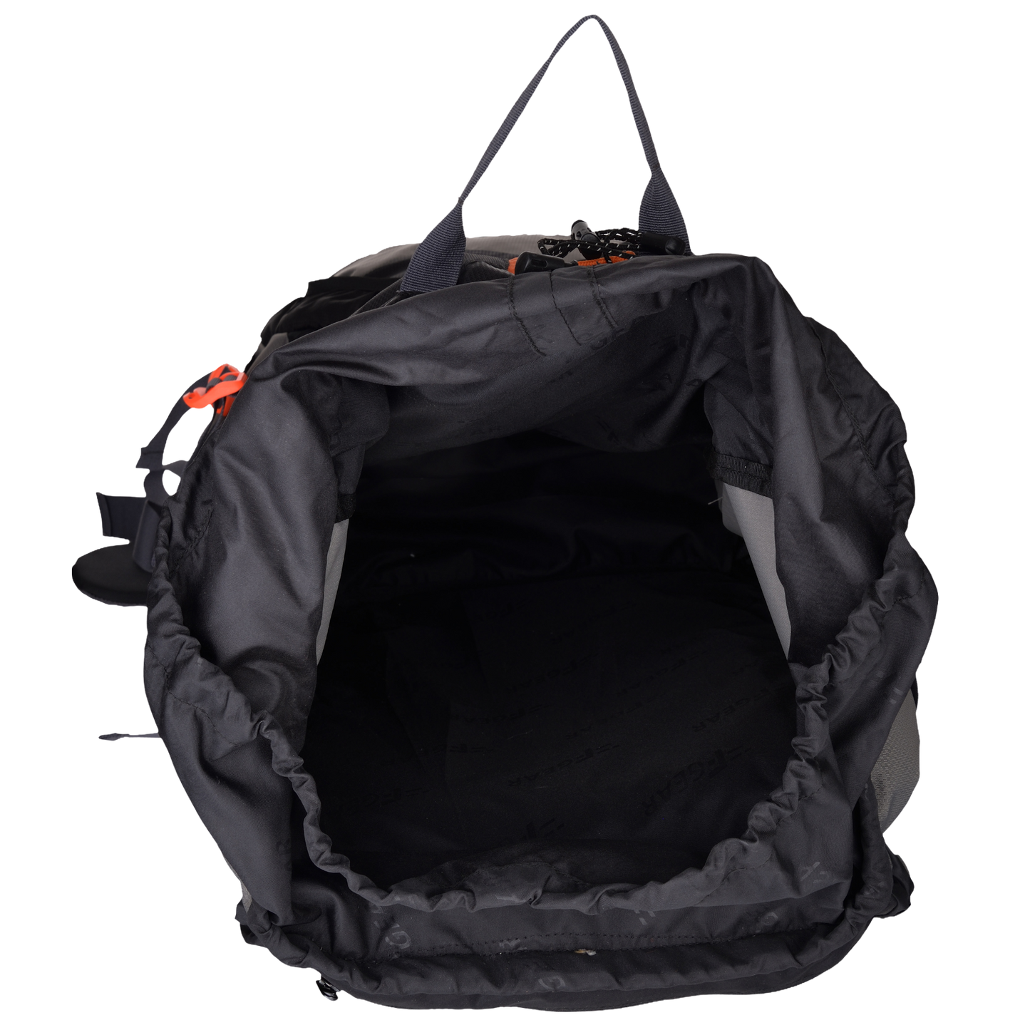 Hunter 75L Black Grey Diamond Rucksack with Raincover