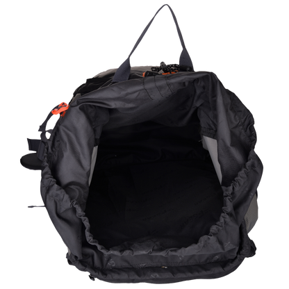 Hunter 75L Black Grey Diamond Rucksack with Raincover