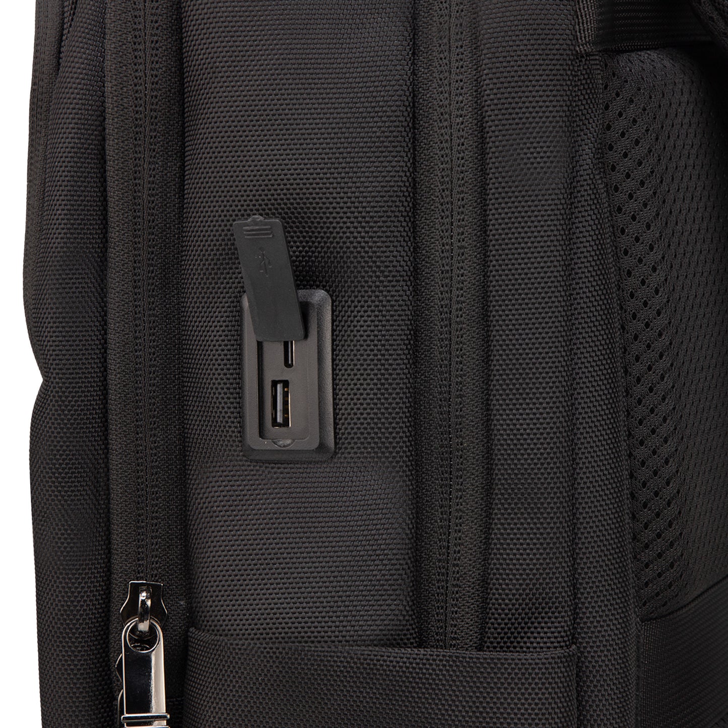 Kenton 19L Black Laptop Backpack