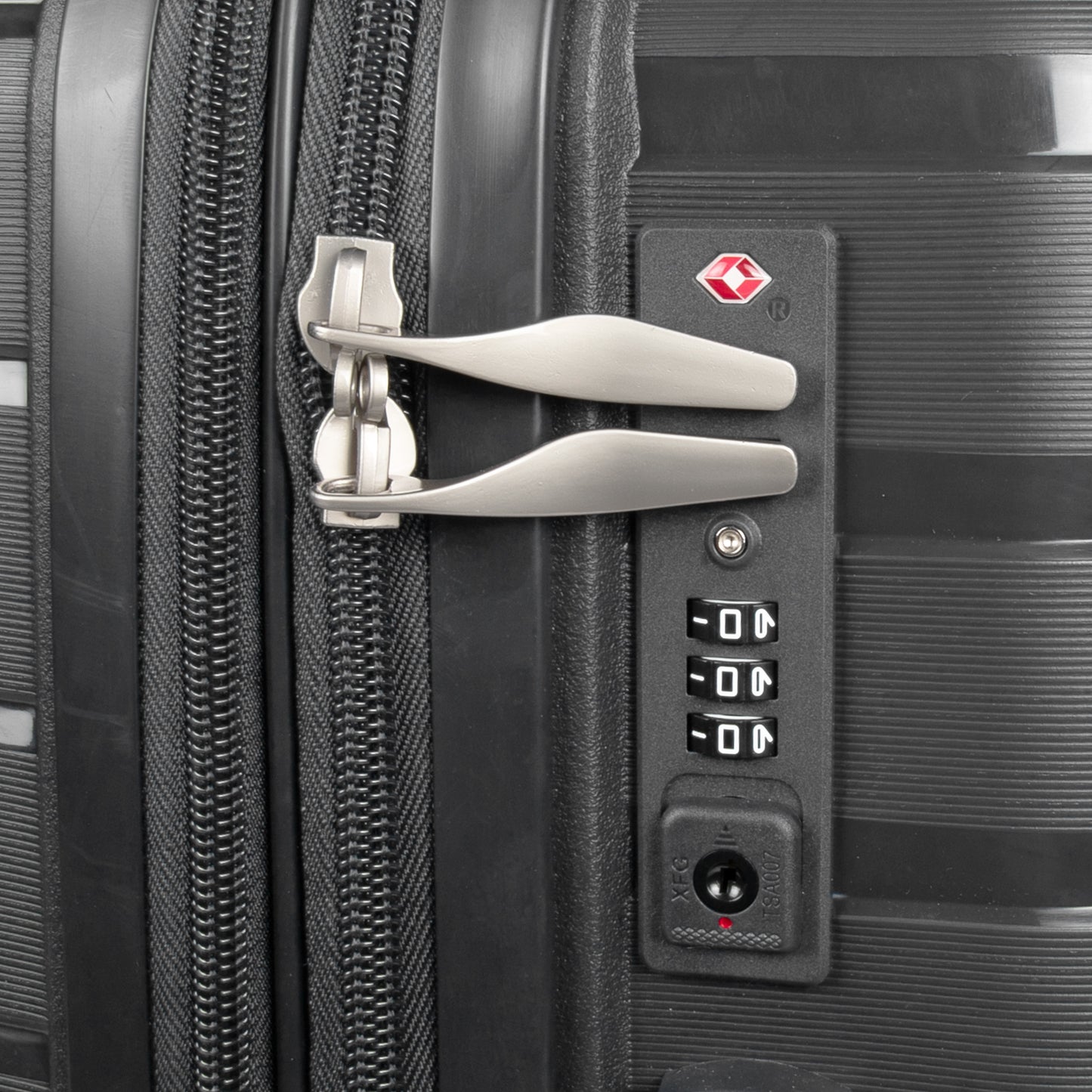 Bastion 20" Dark Grey Expandable Small Carry - On Luggage Suitcase