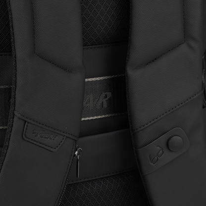 Capri 20L Black Laptop Backpack