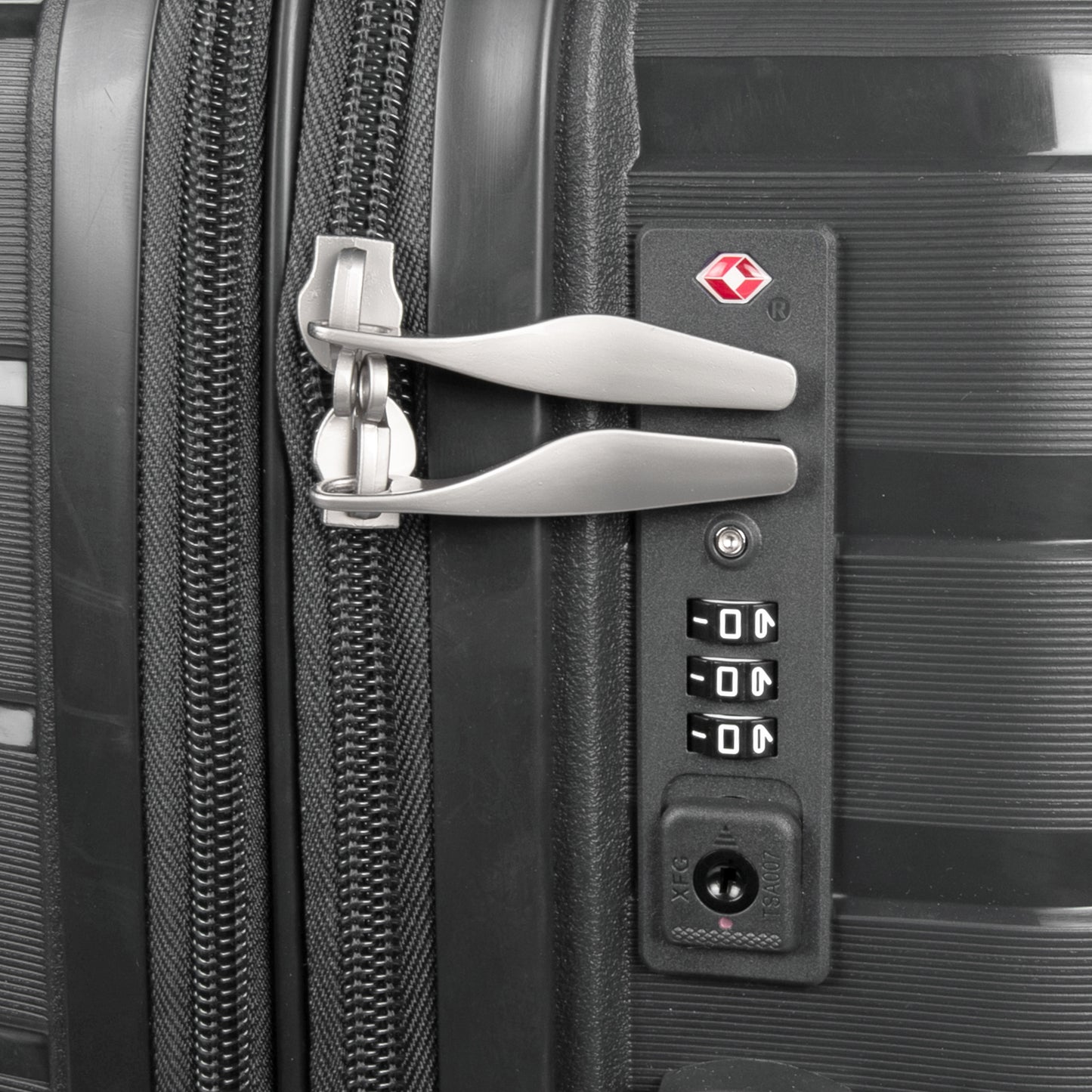 Bastion 24" Dark Grey Expandable Medium Check-in Suitcase