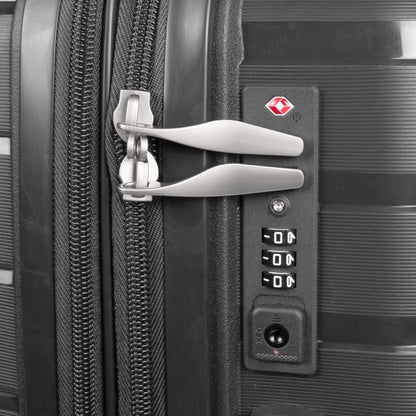 Bastion 24" Dark Grey Expandable Medium Check-in Suitcase