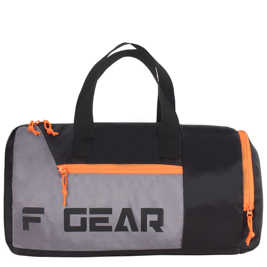 Pele 25L Grey Black White Gym Bag