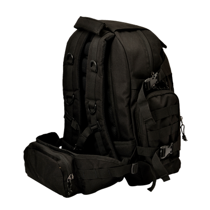 Military Ambush 32L Black Rucksack