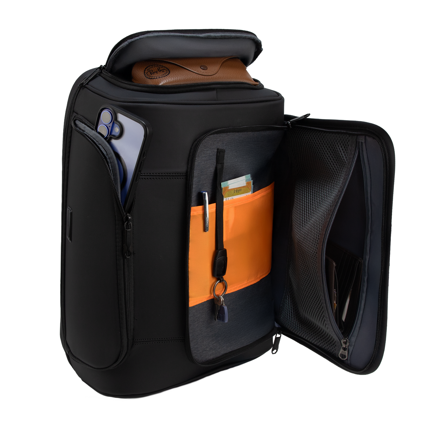 Shadow 25L Black Laptop Backpack