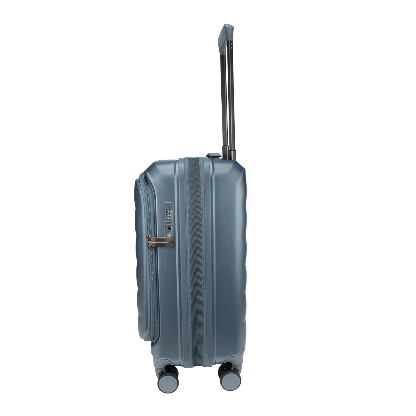 Valencia Small Pearl Blue 54 cms Front-Opening Cabin Strolley