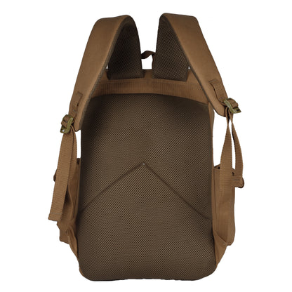 Webster Khaki Canvas 21L Backpack