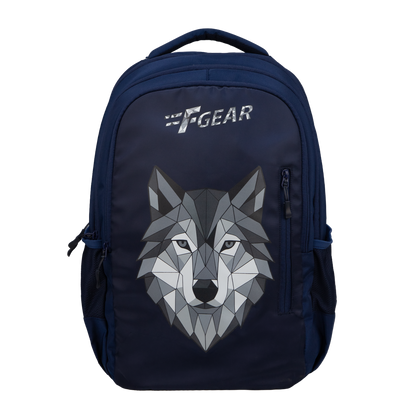 Tobari Navy 38L School Backpack