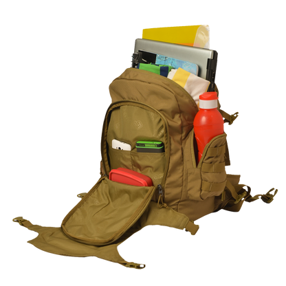 Military Ambush 32L Khaki Rucksack