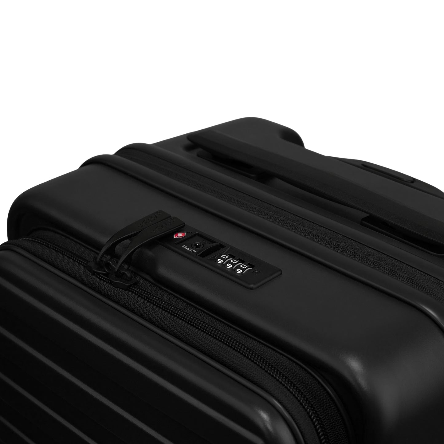 Windsor Black 56 cms Small Front Opening Trunk-Style Cabin Strolley with Laptop & Tablet Sleeves & Expander