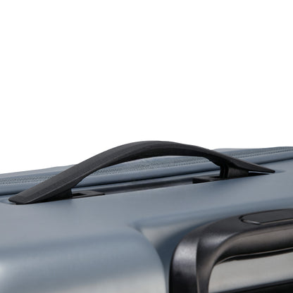 Windsor Stone Blue 76 cms Large Front Opening Trunk-Style Check-in Strolley with Expander