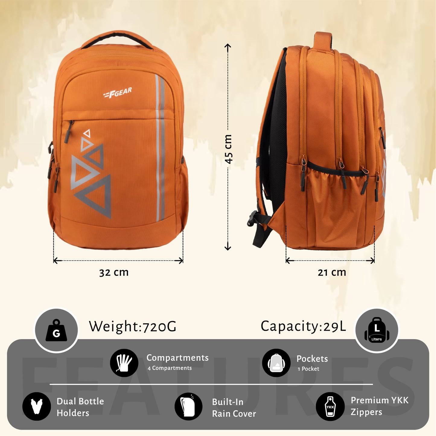 Noir 29L Cathy Backpack