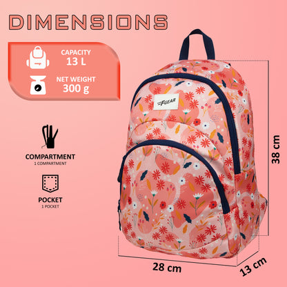 Fiona 13L Peach Pink Backpack