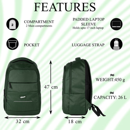 Ranch 26L Spruce Laptop Backpack