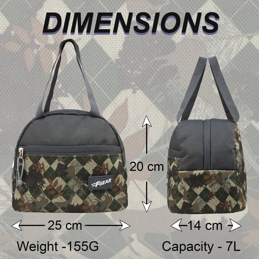 Nugget 7L Deer M Green Lunch Bag