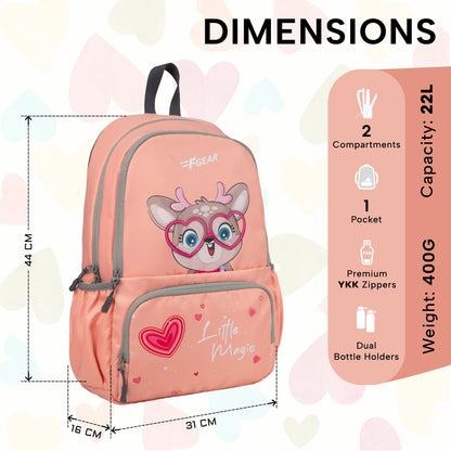 Little Magic 22L Blushing Peach Backpack