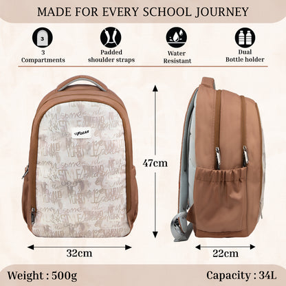 Shinra 34L Mocha Mousse Backpack