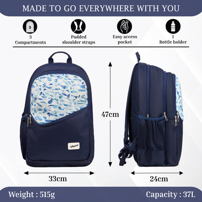 Polaris 37L Navy Backpack