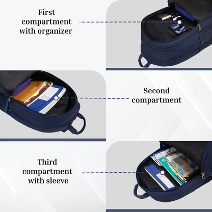 Polaris 37L Navy Backpack