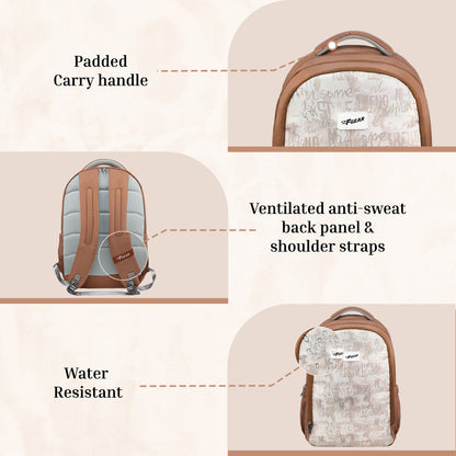 Shinra 34L Mocha Mousse Backpack