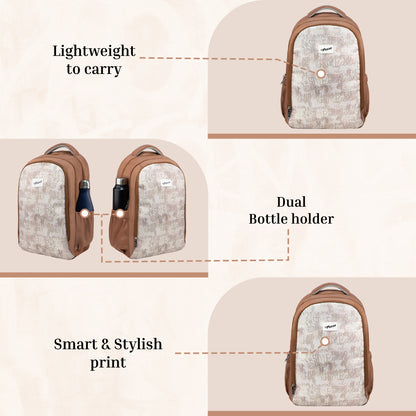 Shinra 34L Mocha Mousse Backpack