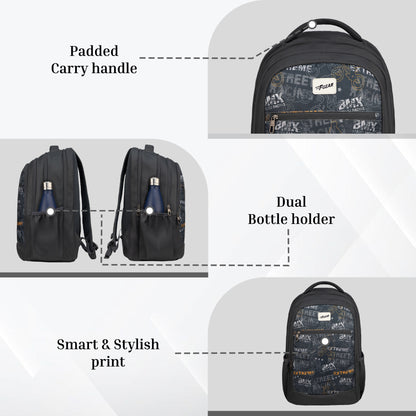 Arashi Grey 35L Backpack