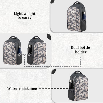 Shinra 34L Grey Backpack