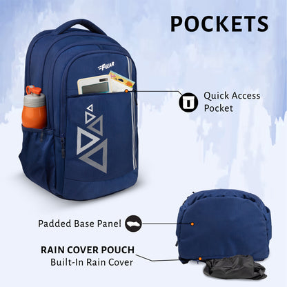 Noir 29L Navy Backpack