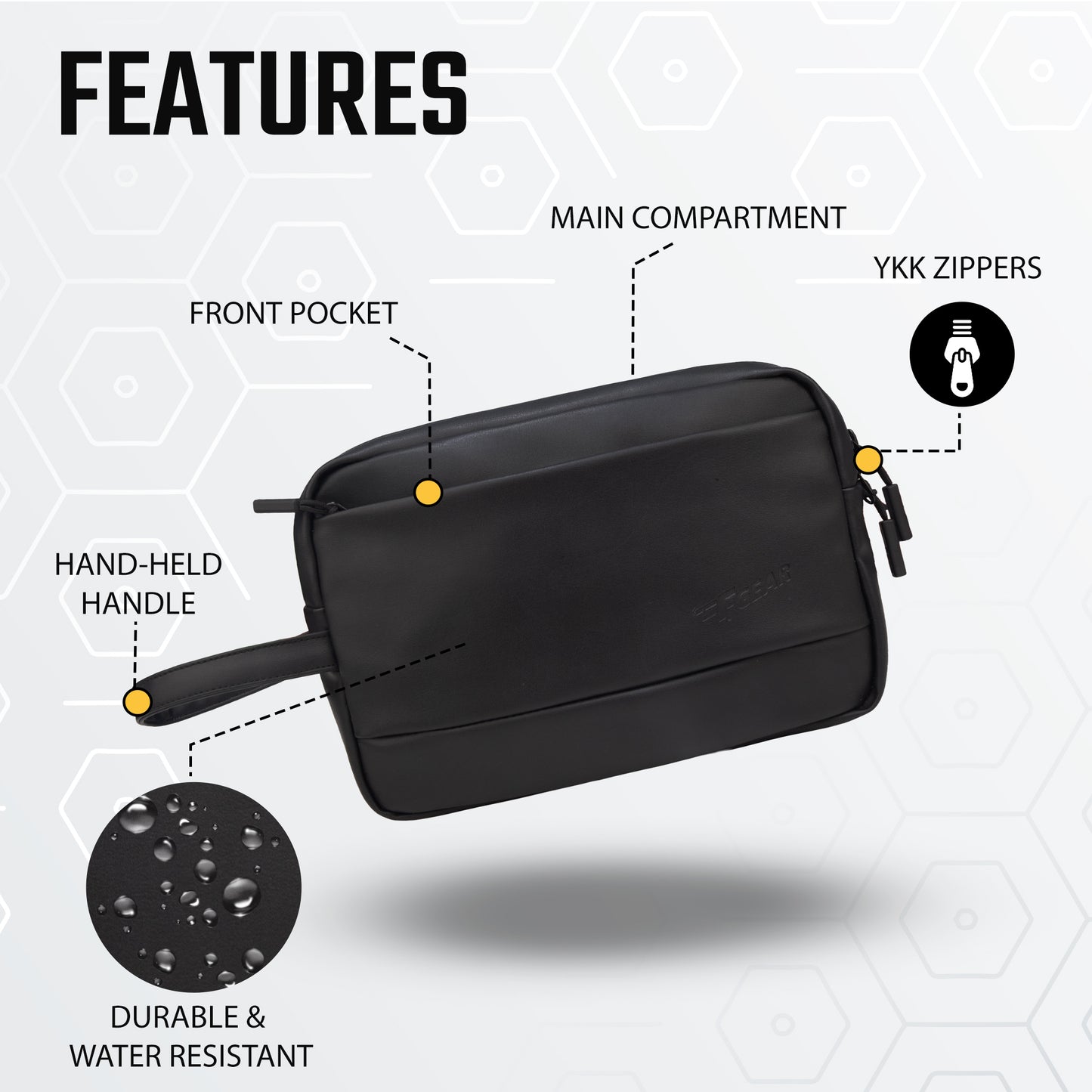 Elon Black Travel Kit