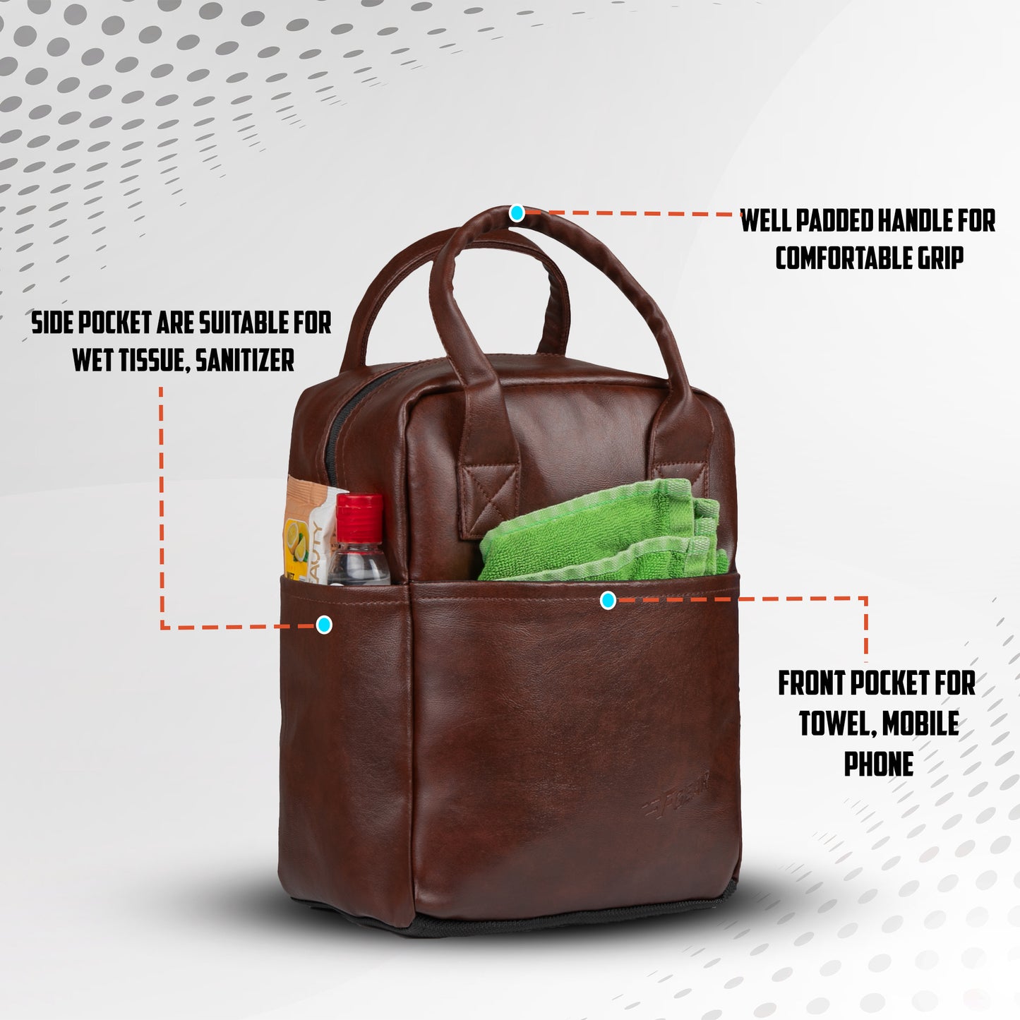 Modish 11L Tan Lunch Bag