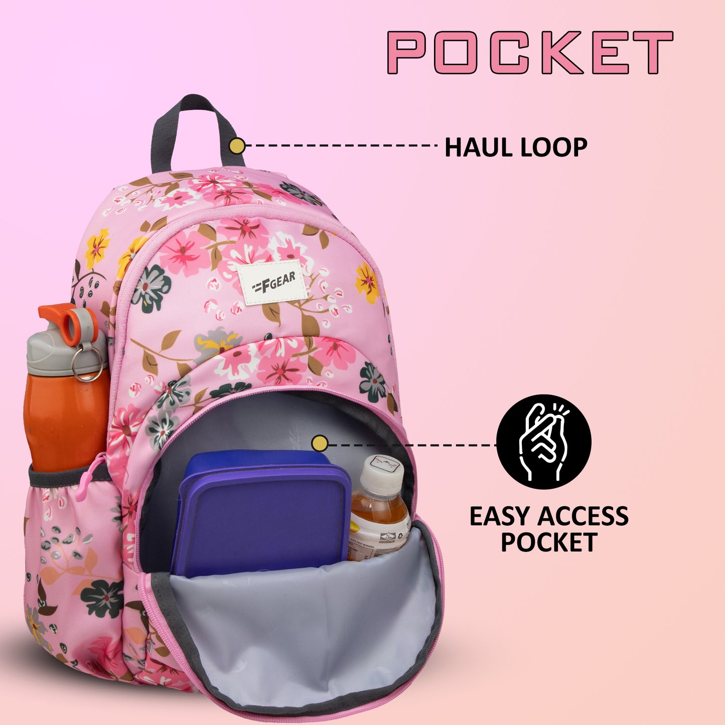 Fiona 13L Flamingo Pink Backpack