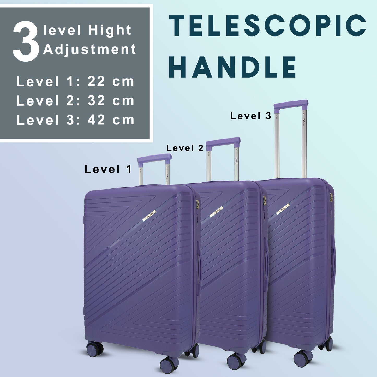 Aegis 26" Future Dusk Check-in Medium Suitcase