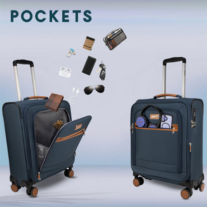 SoftAir Small Navy Cabin Suitcase