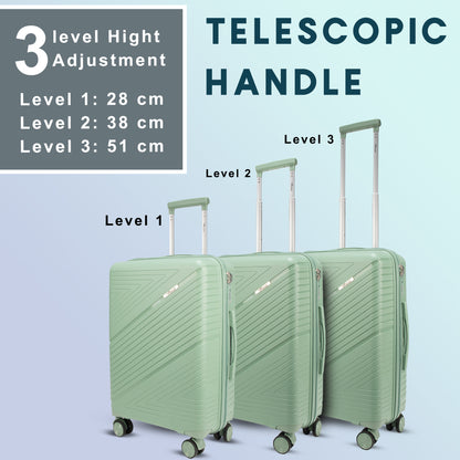 Aegis 22" Pista Green Cabin Small Suitcase