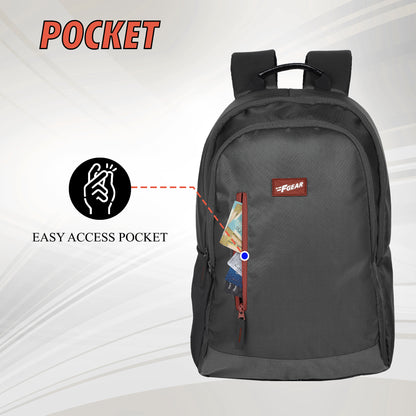 Hank Grey 26L Laptop Backpack