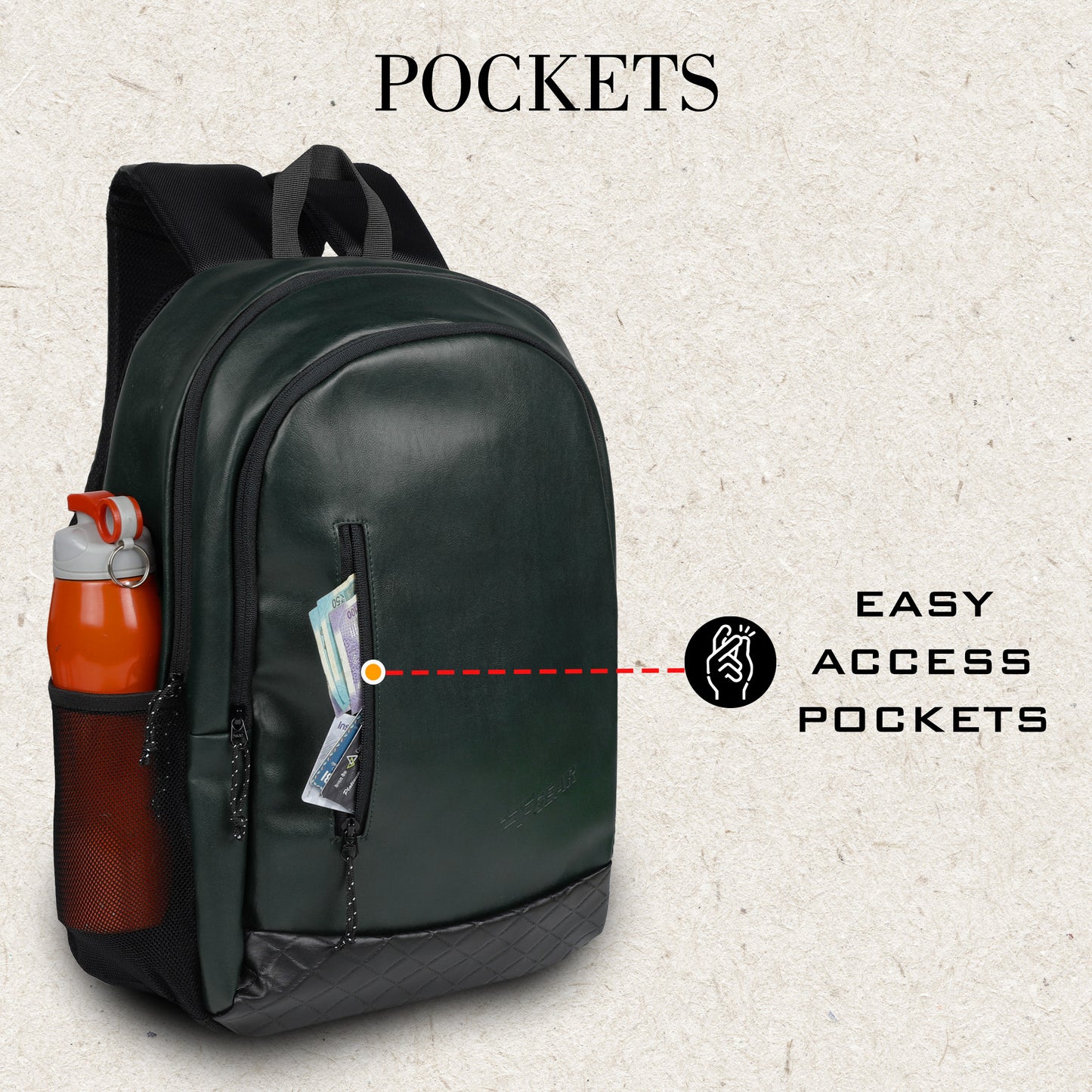 Bi Frost Executive 27L Olive Green Laptop Backpack