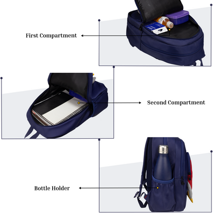 Cocoa 23L Rocket Navy Blue Backpack