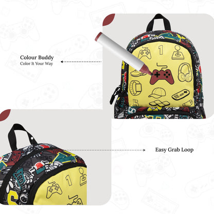 Colour Buddy 12L Grey Chillout Backpack
