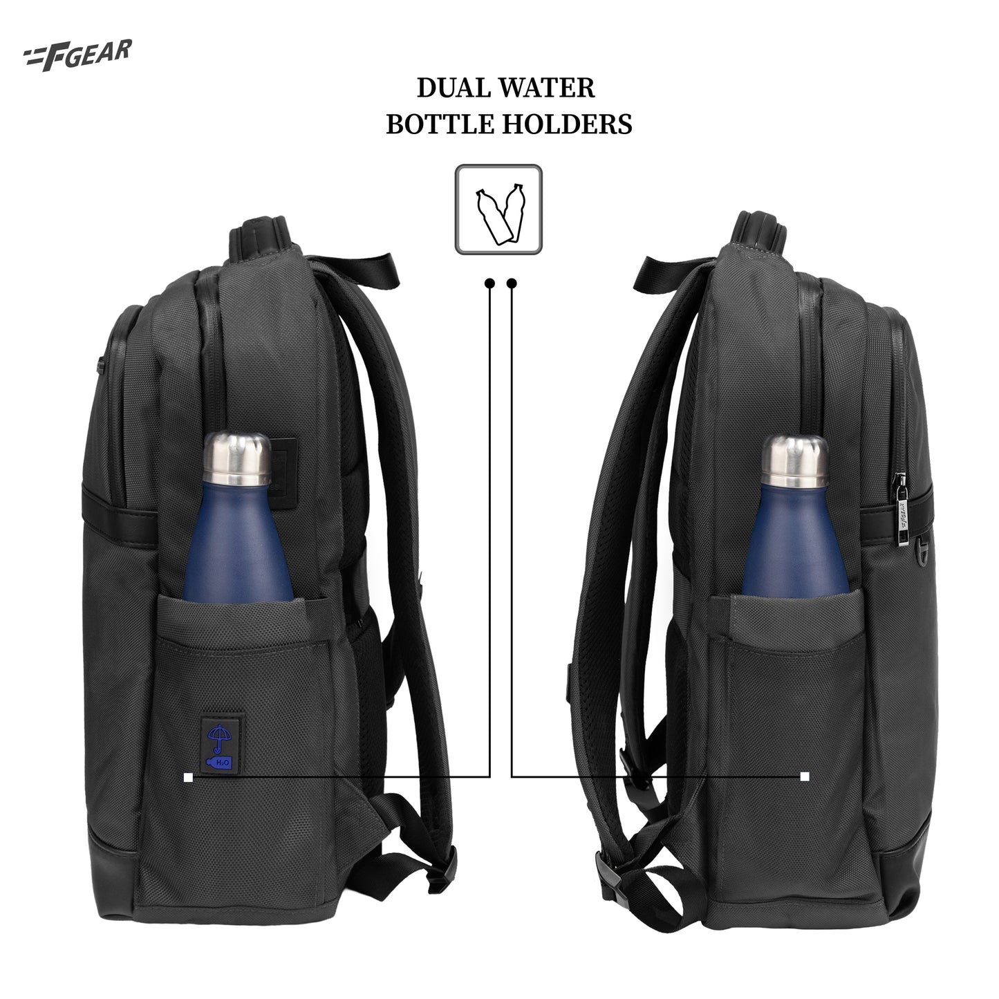 Hallstat 20L Grey Laptop Backpack