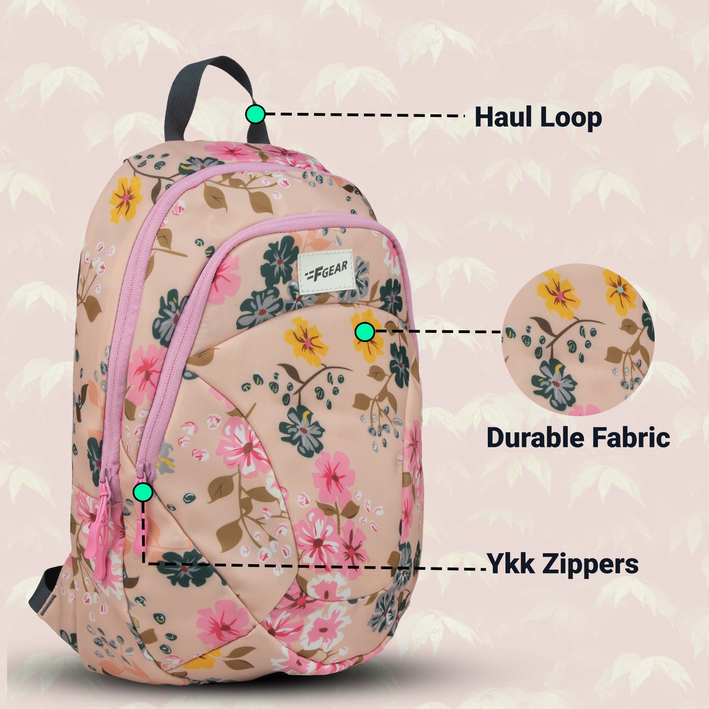 Celeste 12L Creamy Peach Backpack