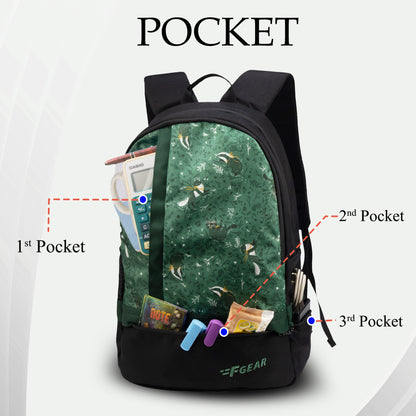 Burner 19L Warren Green Backpack