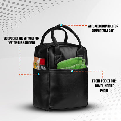Modish 11L Black Lunch Bag