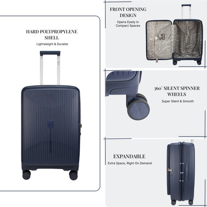 F Gear Myton Small Front Opening Navy Cabin Strolley