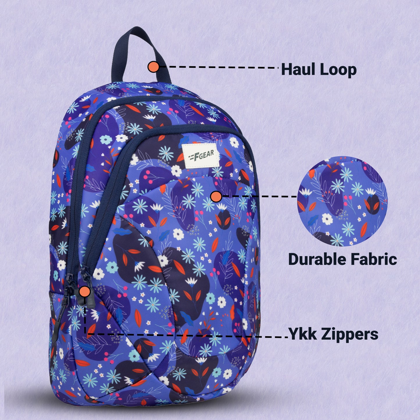 Celeste 12L Iris Floral Backpack