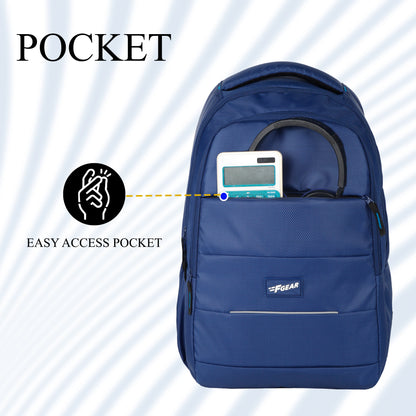 Ranch 26L Navy Laptop Backpack