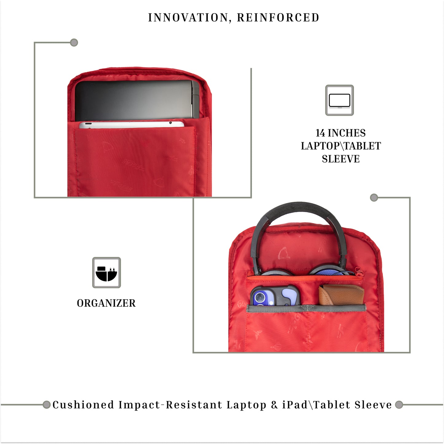 Cannes Forest Fog 12L Laptop Backpack